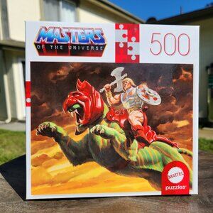 NEW Masters of the Universe Jigsaw Puzzle 500 Pieces Poster He-Man Heman Battle
